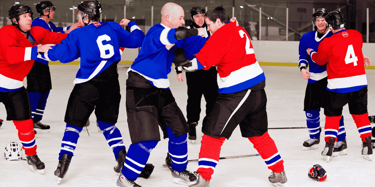 Referees Allow Fighting in Hockey